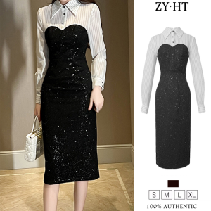 Zyht phụ nữ ăn mặc Đầm công sở váy hàn quốc kỳ nghỉ dresse ĐầM Dạ HộI tham dự sự kiện dresse trang phục sang trọng Đầm thời trang Đầm đi tiệc Wedding dresse 21527