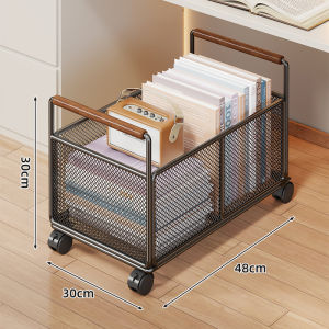 MUGG | Under Desk Rolling Book Storage Trolley