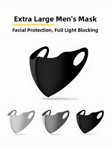 GUOQI | UV Protection Face Mask for Men Cool Style UV Blocking Ice Silk Breathable