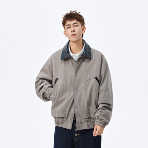 JIUSENBAO | Relaxed Fit Mens Autumn Jacket