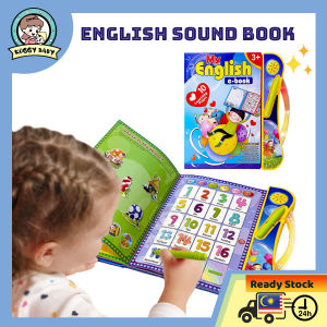 KOGGY Baby Kids Voice Learning Book with Reading Pen Early Learning Book Toddler Voice Ebook Baby Book Child Learning Machine for Baby Tablet i-Pad Toys Kid Laptop Computer Early Learning Toy Teach Musical Education Toy Mainan Kanak-Kanak