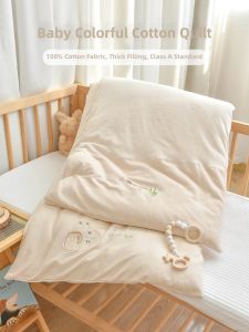 Thảm Lót Cũi Bé Vải Bông Dày