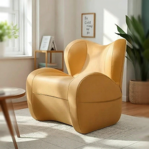 Ergonomic Comfort Sofa for Prolonged Sitting 1-Seater