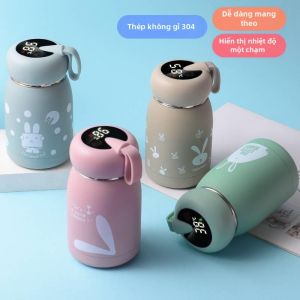 Tách Cà Phê Thông Minh Dễ Thương Có Tính Năng Cách Nhiệt 320ml