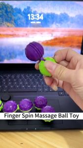 GreYi Finger Spin Massage Ball toy /  fingertip spinner ball / tangan mainan bola / 萝卜手指按摩球
