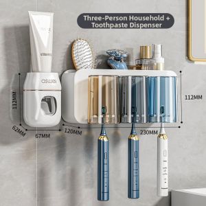 MOLORE | Wall-mounted Drill-free Toothbrush Holder