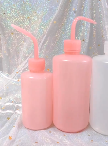250ml Multi-purpose Plastic Washing Bottle for Eyelash Extension Eyelashes Cleaning Tattoo Bottle Diffuser Squeeze Container Makeup Tools Tattoo Accessories
