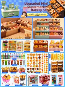 Miniature DIY Grocery Play Toy