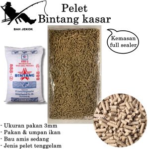 Pelet 888-3 Bintang Kasar: Pakan Ikan Nila Terbaik