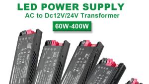 LED Power Supply AV to DC 12V or 24V Transformer 60W 100W 200W 300W 400W Switching Power Supply