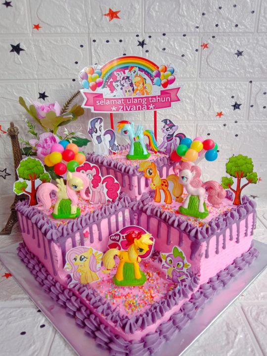 kue ulang tahun karakter anak kue ulang tahun kuda poni | Lazada Indonesia