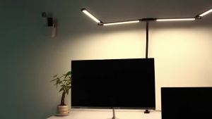 4‑Fold Clip‑on Eye‑Care Flashlight Rechargeable LED Study Work Torch Desk Lamp for Computer Desktop Reading Lighting