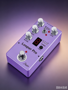 Rowin RE-05 Guitar Effect Pedal Looper Pro Mini Looper Tuner Chorus Delay Ocean Verb for Electric Guitar And Bass True Bypass