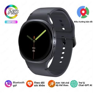 Đồng Hồ Thông Minh GPS 8 Mini Bluetooth Gọi Chống Nước Theo Dõi Sức Khỏe Thể Thao Màn Hình AMOLED Máy Đo Nhịp Tim Dành Cho Nam Nữ