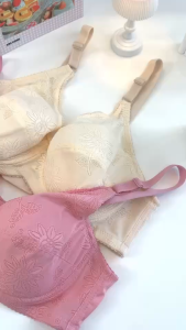 บราทรงใหญ่ เสื้อชั้นในสาวอวบ ไซด์ 34-42 คัพCD กระชับมาก เก็บทรงเต็มเต้า ไม่ปลิ้น เก็บข้างได้ดี รุ่น 2506#