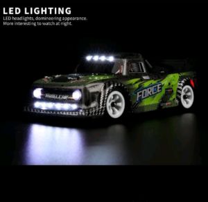 Xe Drift điều khiển từ xa mini tốc độ cao 30km/h Wltoys 284131 Baron 1/28 có ESC và Servo gầm kim loại siêu bền chịu va đập
