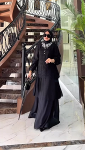 ZIFA FASHION // COD // AULIA DRESS BY ASOPUROH // GAMIS SET HIJAB MODEL TERBARU // GAMIS CRUTY MIX BRUKAT KERANCANG PAYET SWAROVSKI MEWAH SIAP KIRIM // GAMIS PESTA UNDAK ELEGAN // *ST