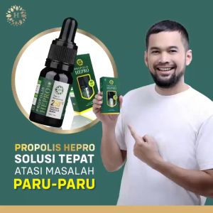 Rahasia Alami Bersihkan Paru-Paru dengan Propolis Hepro 10ml