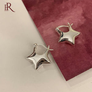 Frascati New Kim Loại Sao Khuyên tai tròn Cho Phụ Nữ Của đơn giản thời trang trang sức dự tiệc phụ kiện tinh tế Bông Tai