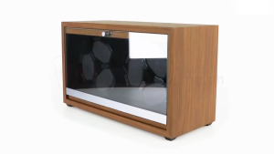 3-in-1 Automatic Watch Winder Bi-directional Rotation Carbon Fiber Watch Storage Display Box