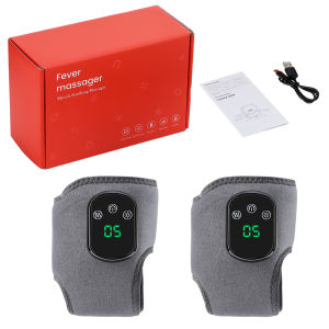 1/2PCS Electric Ankle Massager Vibration Infrared Hot Compress Therapy Foot Massager Support Brace For Joint Sprain Pain Relief