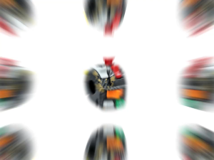 Universal Domino Switch -Gold foil Carbon Left and Right Set - Universal Compatibilit