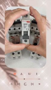 LS MCB 3POLE  MINIATURE CIRCUIT BREAKERS MCB 3P "C CURVE"  ~ 6KA ~ (6A - 63A)  (BKNC63)