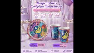 Bộ Đồ Dùng Giấy Chủ Đề Thủy Thủ Mặt Trăng Gồm Đĩa Và Cốc 20 Món Dùng Trang Trí Tiệc Sinh Nhật Bộ Dụng Cụ Bàn Ăn Hình Nhân Vật Hoạt Hình