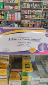 Ambical Plus (Calcium + Cholecalciferol) Tablet 100 Pieces