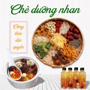 Set chè dưỡng nhan tuyết yến Lets Nuts 12 vị túi 400g nấu được 10- 14 chai thơm ngon bổ dưỡng đẹp da