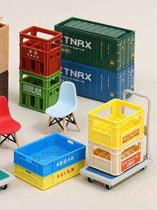 Compact 6 Compartment Storage Box 6 Units