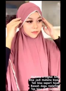 MUKENA TRAVELING DEWASA / CRINCLE 4 IN 1 / TAS SEJADAH / LESTY / LESTI / VIRAL / TERLARIS / KEKINIAN / TERBARU / CRINKLE / OLEH OLEH HAJI