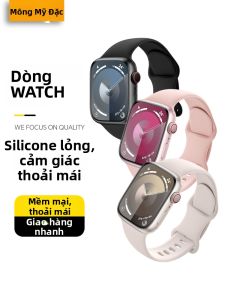 MENGMEITE | Sport Breathable White Watch Band for iWatch Silicone