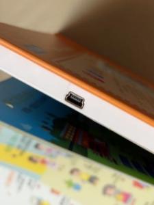 Educational Device Charging Cable T-Type Port DC5V Thick Flat Plug