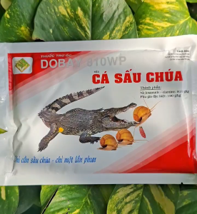 [TRUNG THIEN THINH] Thuốc diệt ốc bưu vàng ốc sên dạng phun xịt hiệu CÁ SẤU CHÚA 810WP gói 70 gram