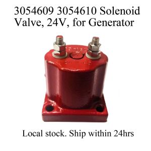 3054609 / 4024809 3054610 / 3021420 Solenoid Valve [24V 1P/2P] [LIMITED STOCK. READY TO SHIP WITHIN 24HRS.] FOR CUMMINS K19 NT855 Generator Spare Parts