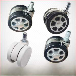 Silent Office Computer Chair Casters Durable Plastic PVC Material for Desktop And Laptop Computers Quality Guangdong Made
