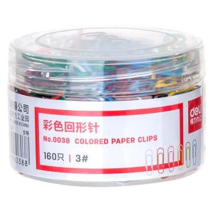 deli | Rustproof Colorful Creative U-Shaped Paperclips