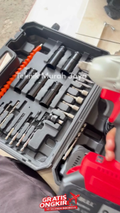 BULL BL127 Cordless Impact Wrench Alat Buka Baut Baterai LXT BL 127 21 Volt Termurah Paling Murah Promo Bonus Diskon COD