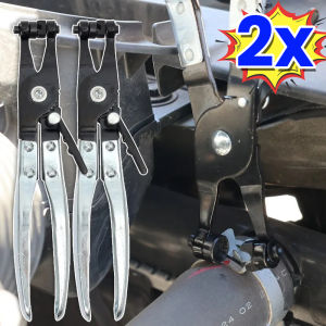 【WOKEN】2Pcs Fuel Line Pliers Removal Tool Automotive Disconnect Connector Car Engine Repair Carbon Steel Hand Tool for Garage Mechanic Kit