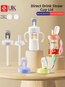 HUANGSI | Transformable Sippy Cup Lid with Duck Bill and Straw Handle