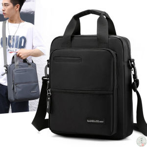 Túi Đeo Chéo Nam Công Sở Chống Thấm Nước Có Ngăn Đựng Máy Tính A4 Túi Đựng Tài Liệu Vuông Đứng Túi Đeo Vai Đơn Túi Đựng Máy Tính