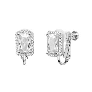 HEFANG Jewelry | Sparkly Sugar Cube Elegant Earrings