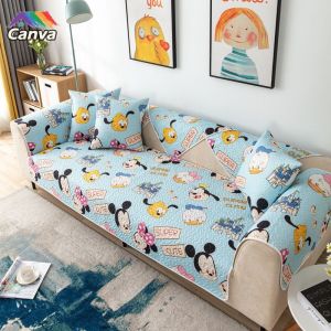 Sofa cover 1/2/3/4 seater&L shape anti-slip sofa protector cover sofa cushion cover sofa mat sofa seat cover universal sofa set beautiful cartoon