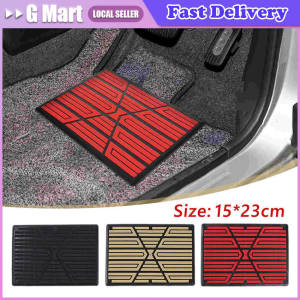 Car Main Driver Heel Pad Auto Brake Foot Pedal Floor Mat Anti-slip Wear-resistant PVC Footrest Plate Heel Pad for Car Driving