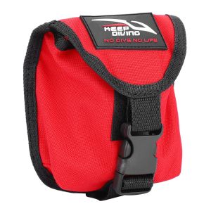 KEEP DIVING Diving Weight Pocket 2KG Scuba Weight Belt Pocket with Quick Release Buckle