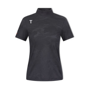 EUROPEAN TOUR | Golf Womens T-shirt Summer Breathable Comfortable Stretch Camouflage