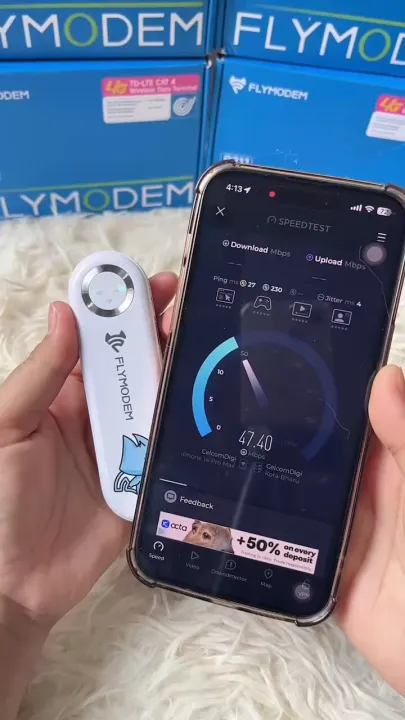 POCKET WIFI FLYMODEM M86 PORTABLE
