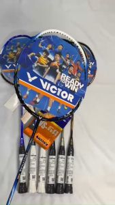 Vợt Cầu Lông Victor Khung Cacbon Căng Sẵn 10kg Tặng Bao Đựng Vợt + Quấn Cán