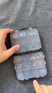 187 PCS Umpan Pancing Ikan Set / Fishing Bait Kit / Box Mancing / Aksesoris Pancing Kail Pelampung Pemberat